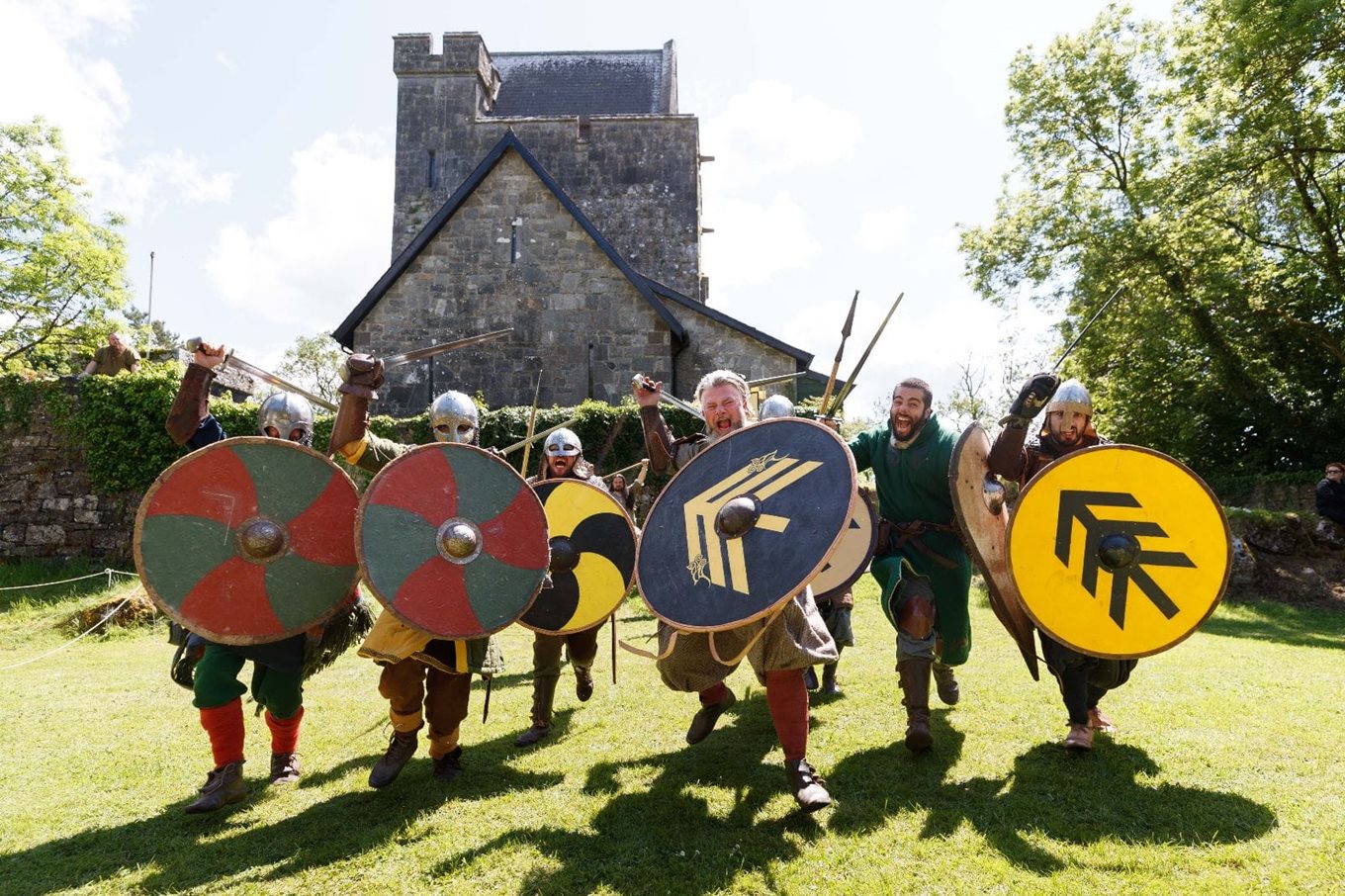 Viking Invasion At Craggaunowen